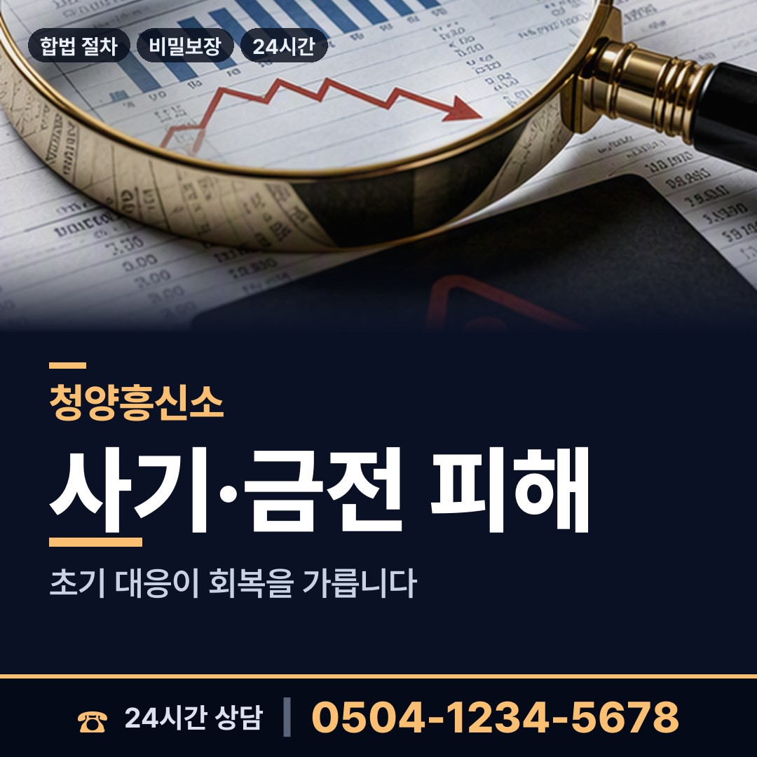 청양 남양면 합법흥신소 상담 안내